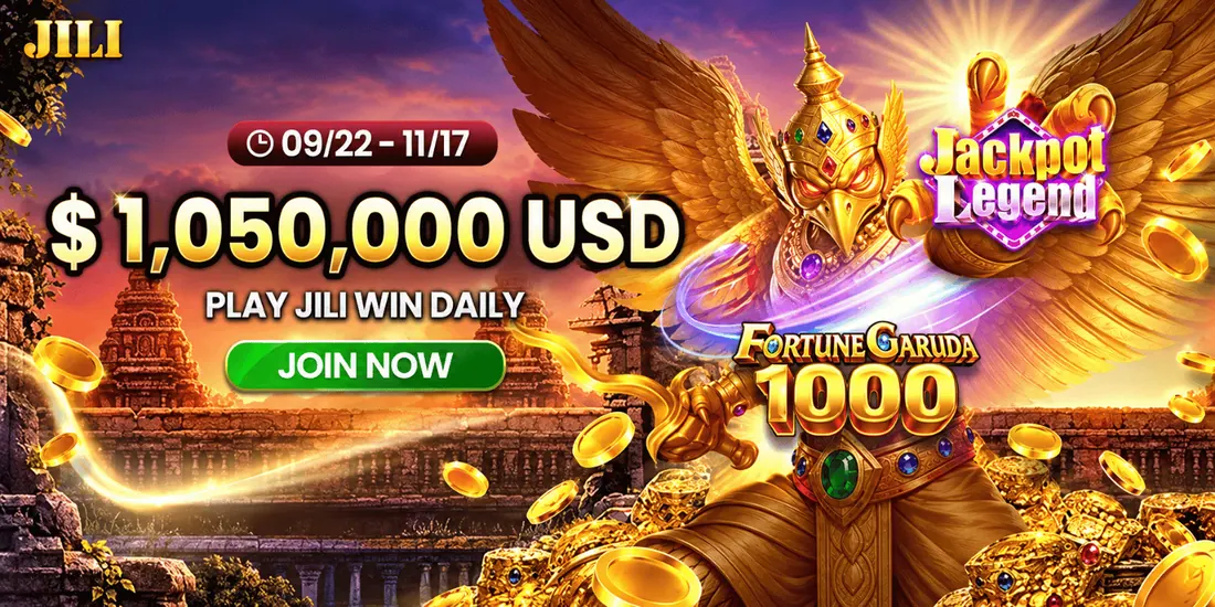 MrGroup88 banner for the JILI Fortune Garuda 1000 promotion