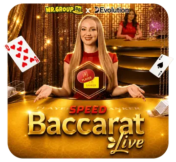 Speed Baccarat live table at MrGroup88